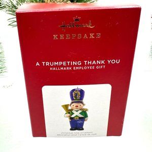 Hallmark Keepsake Ornament A Trumpeting Thank You 2021 Employee Gift Exclusive